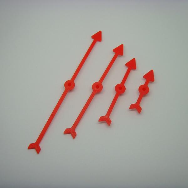 Biodegradable Kids School Party Plastic Arrow Spinner For Board Games