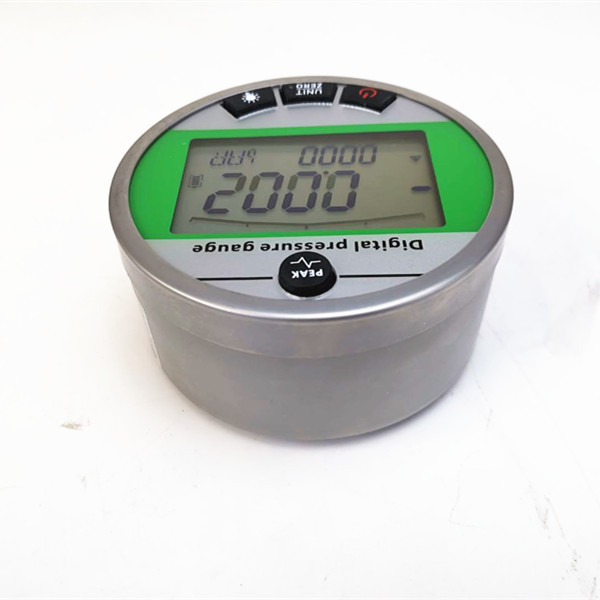 Манометра воды воздуха ABS дисплей 60mm пластикового цифровой