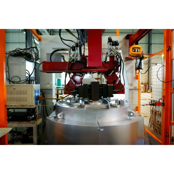 A baixa pressão cinzenta prateada morre produtividade alta da máquina de carcaça para de aço inoxidável