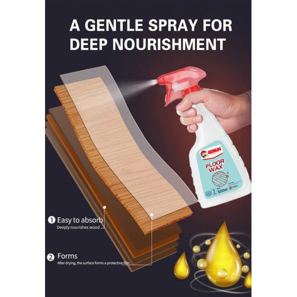 Protègeur anti-dérapant pour meubles en bois massif