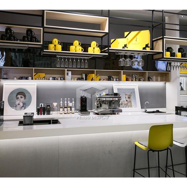 Monomer Design Coffee Shop Display Counter 16mm Thick MDF
