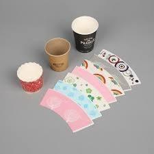 Customizable Paper Cup Fans Raw Materials Solutions for Paper Cups
