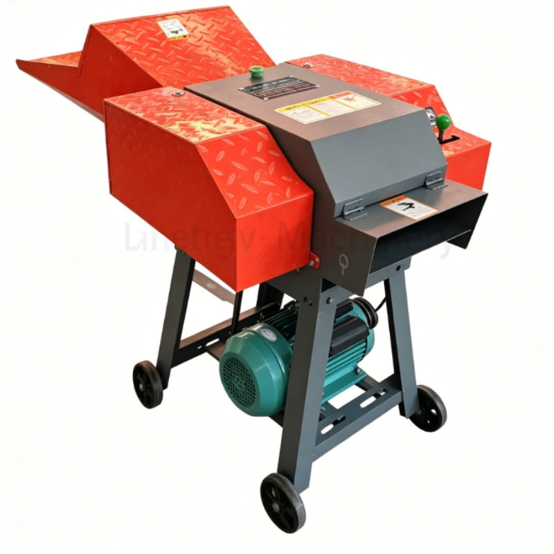 Steel Agricultural Chaff Cutter Machine With Motor Animal Feed Chopper