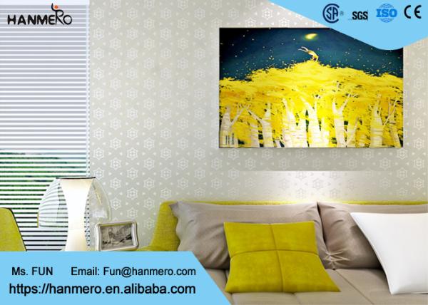 Bronzing Contemporary Wall Coverings Modern Office Wallpaper 0.685*8.23M
