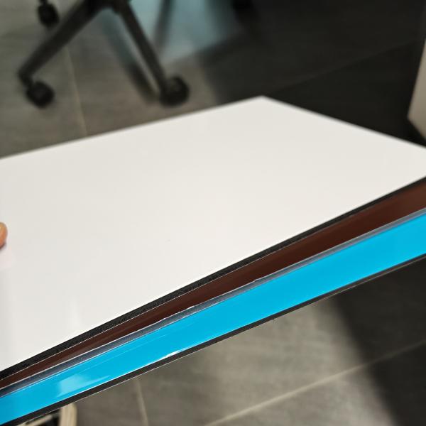 mur intérieur 0.20mm*0.20mm décoratifs de panneau composé en aluminium d'Acm de pe de 3mm