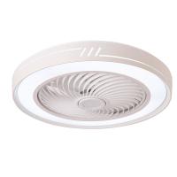 Mayorista    Transfronterizo para Dormitorio Sala de Estar Comedor Silencioso Invisible Ventilador de Techo Luz Ultra-delgado Inteligente