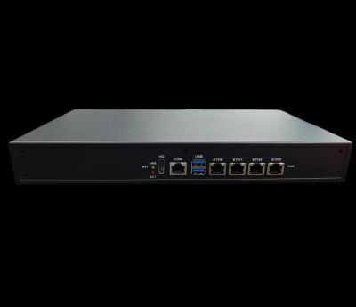 Zynshield 1U Barebone Rackmount Firewall with Intel N100 4 2.5G LAN 4G 5G SIM Supporting External SFP+ Ethernet Ports