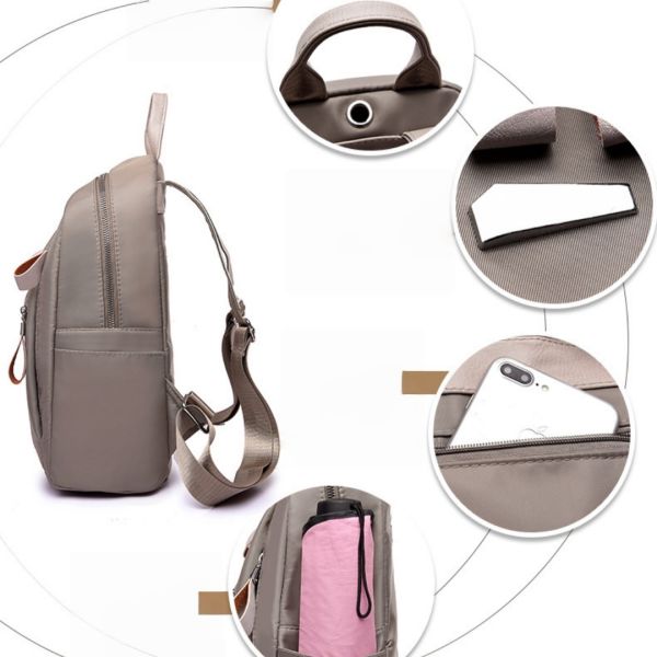 Colefa Bag Factory Women's Fashion Trend Street Oxford Cloth Bag High Middle School Back Pack Bags College Students Backpack