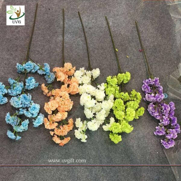 UVG silk flower arrangement in artificial blossom tree branches wedding backdrops material CHR130