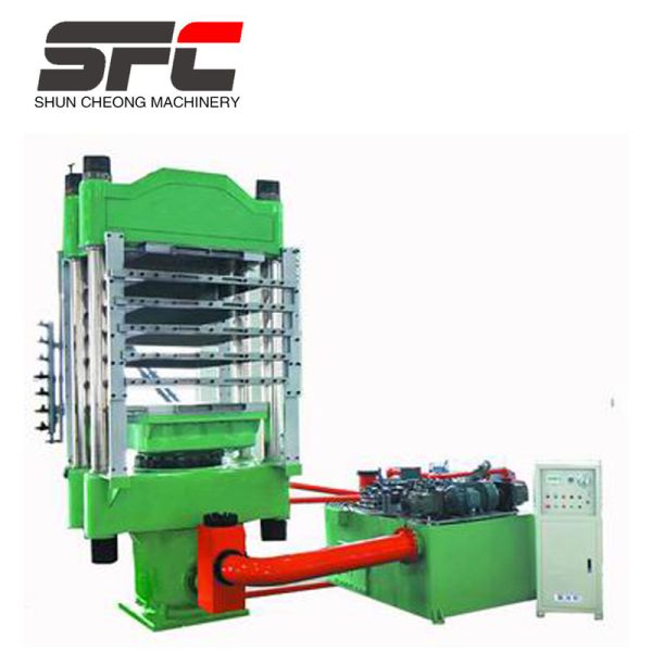 EVA Column Type Full-automatic Foaming Plate Rubber Vulcanizing Press Customization