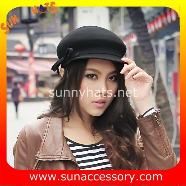 9140784 Sun Accessory customized  winner  fashion 100% wool felt Ivy hats, women hats and caps wholesaling