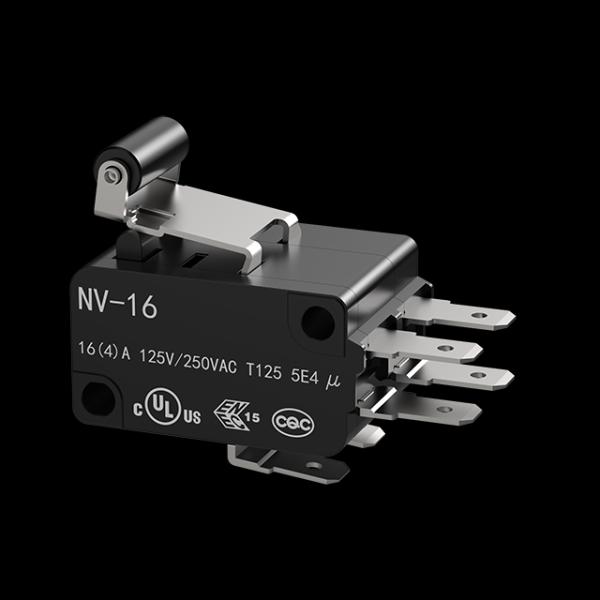 NNC Waterproof Microswitch NV Series with different kinds of lever High-Speed and Accurate Switch for Industrial Automation