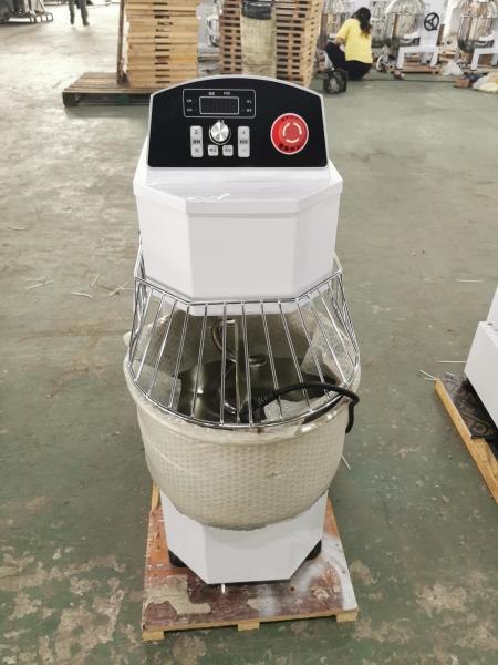 Máquina de mistura espiral de 80L 3,37KW Equipamento de moagem de massa 17,8 Rpm Aparelho de cozinha de restaurante