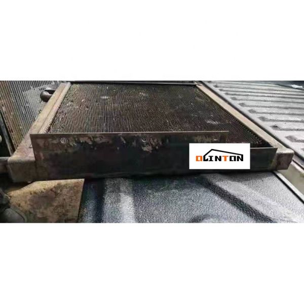 Componentes de excavadoras con soporte OEM Refrigerador de aceite Radiador de aceite Radiador hidráulico para Hitachi EX UH025-7