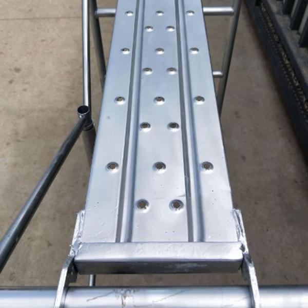 Scaffolding Galvanized Steel Planks For Safe And Stable Construction