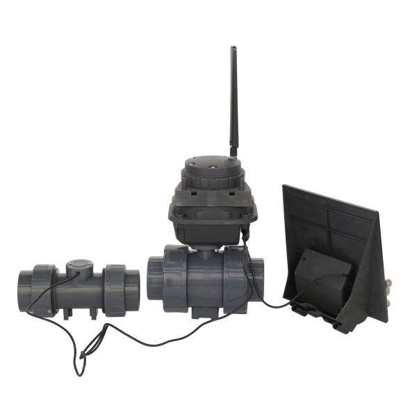 ETRANY LORA Operated Electric Actuator Ball Valve 2 Inch Port High Temp Water Reducing Irrigation 10-16Bar Pressure OEM Solar