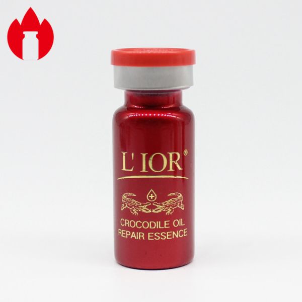 botella de cristal del frasco cosmético del claro 10ml o de Brown con la impresión