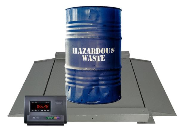 Escala eletrônica do assoalho do aço carbono 1500Kg com a escala do assoalho de Digitas da rampa