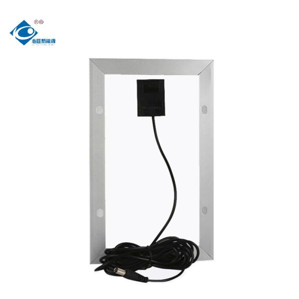Carregador ZW-3W-6V-3 solar portátil para o painel solar solar de carregador de bateria 6V do painel 3W fotovoltaico