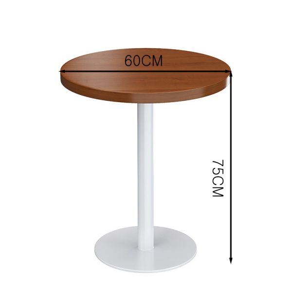 Coffee Table Walnut Wood , Iron Bracket Milk Tea Shop/ / Small , Household Leisure
