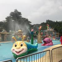 Unique Stainless Steel Outdoor Splash Pad Outdoor Water Playground