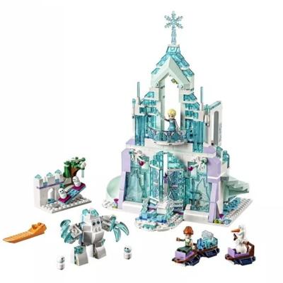 A série de meninas feita sob medida tijolos brinquedo Princesa castelo montagem montar blocos de construção brinquedos