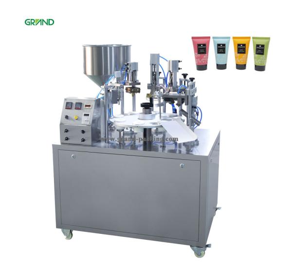 Cosmetics Composite Aluminum Tube Filling And Sealing Machine 304 Stainless Steel Parts