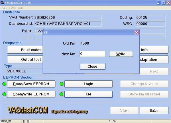 Инструмент черточки K+CAN диагностический, Com 1,65+ черточки бросается может 5,17 прочитать Код Pin