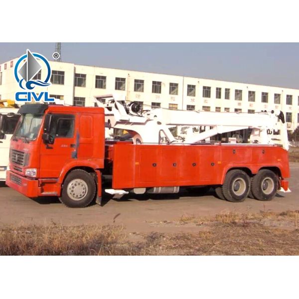 EuroII HW76 Cabin 6x4 10 Wheels 20 Ton Heavy Wrecker Tow Truck SINOTRUK HOWO ZZ1317N4667C