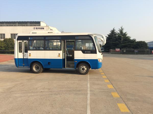 Dry Type Clutch Inter City Buses , Drum Brakes 130Hps Passenger Coach Bus