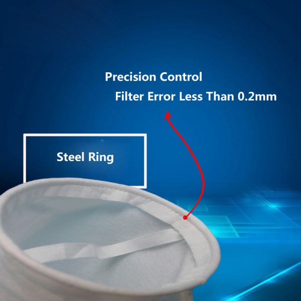 Энергодобывающие мешки для фильтрации жидкости из нейлоновой монофиламентной сетки с производительностью 500 л/час
