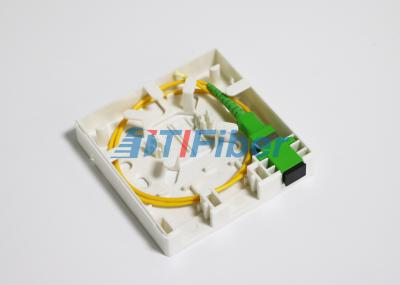 2 tranças da fibra do SC LC do porto e adaptadores da fibra para a caixa de distribuição da fibra ótica