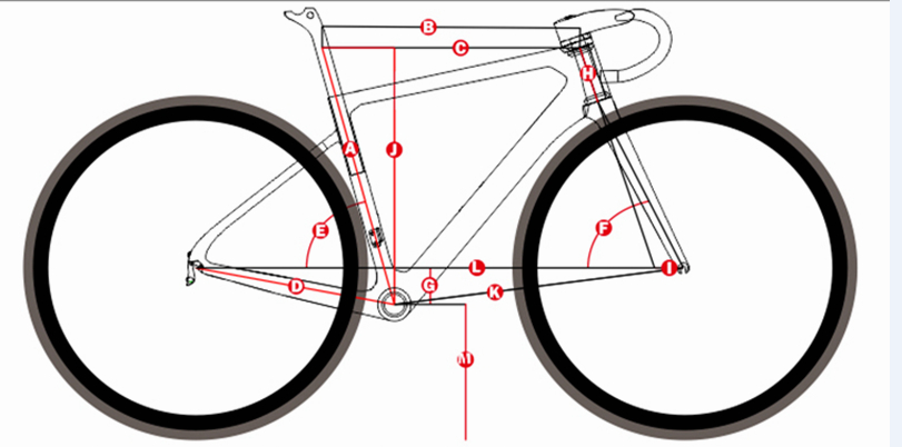 8.7KG Carbon Fiber Road Bike , 48cm Carbon Road Bike RS 22 Speed