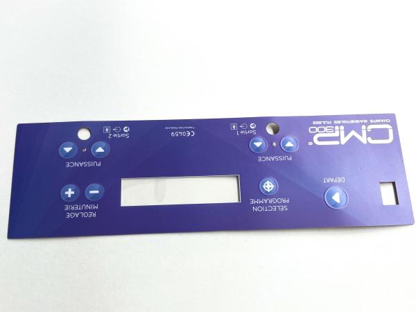 Polyester Hydroforming Tactile Membrane Switch For Healthcare Devices