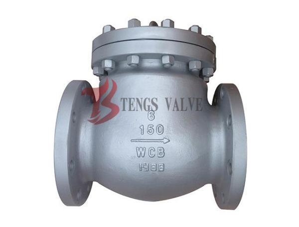 Bolted Bonnet Swing Check Valve , 150LB Automatic Check Valve A216 WCB
