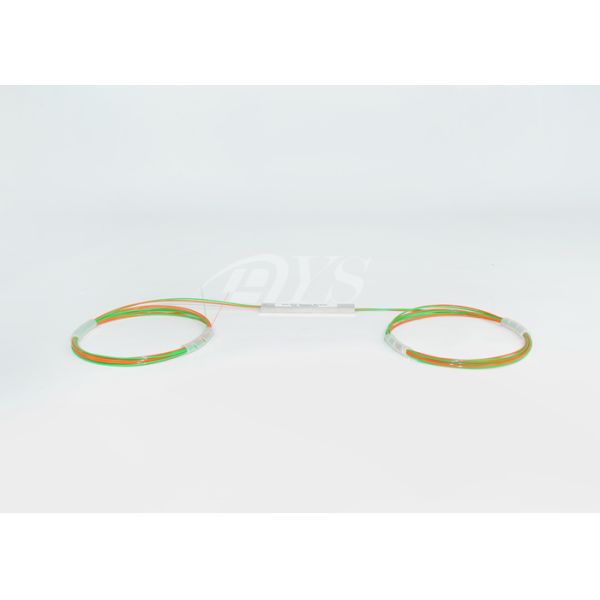 2*2 PLC Optical Fiber Splitter With 9um / 125um SMF-28E For CATV