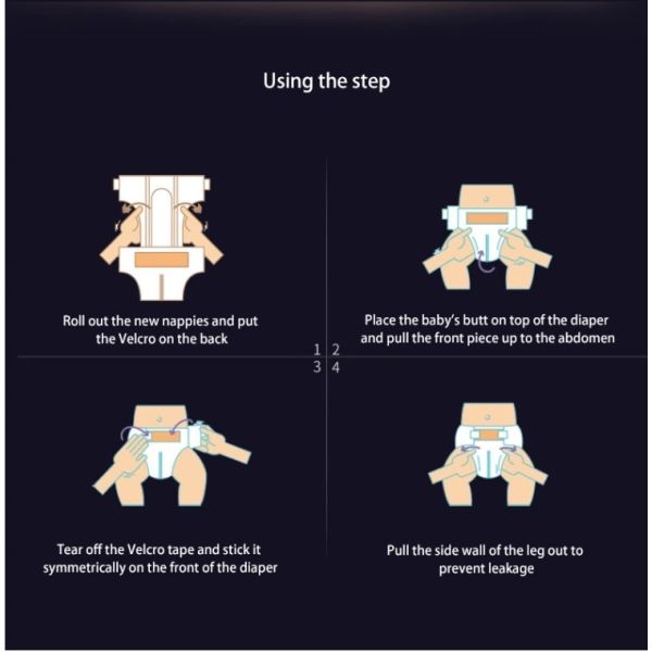 Disposable Baby Diaper Nappy