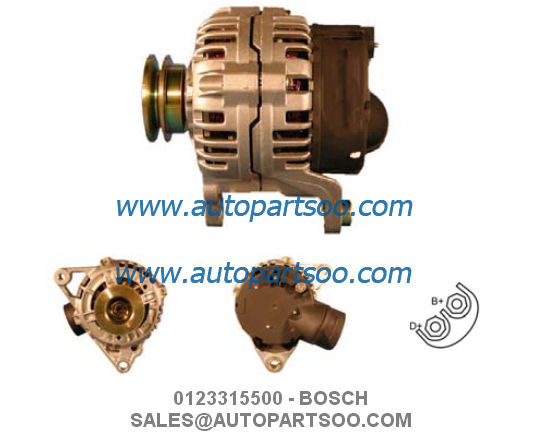 0123310011 0986040220 - BOSCH Alternator 12V 80A Alternadores