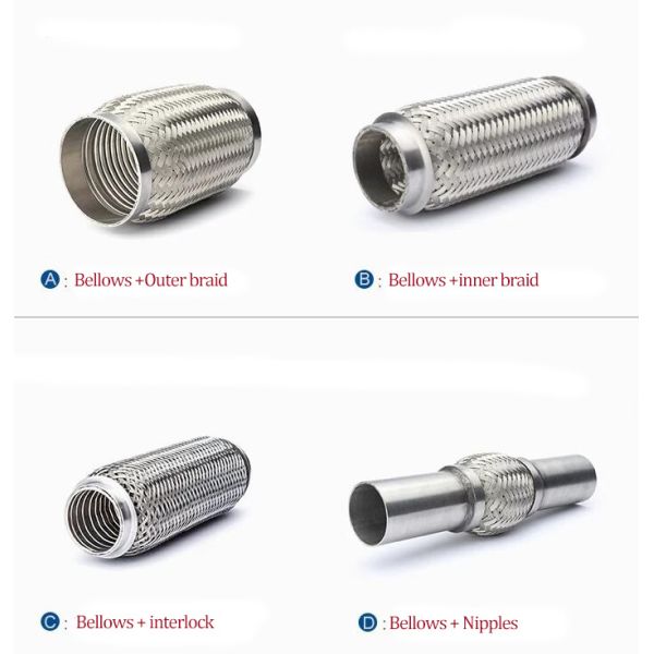 Dispositif d'échappement automatique du diamètre 51mm de la longueur 305mm Flex Pipe