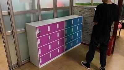 SGS 1000mm High Steel Storage Locker For  Kindergarden