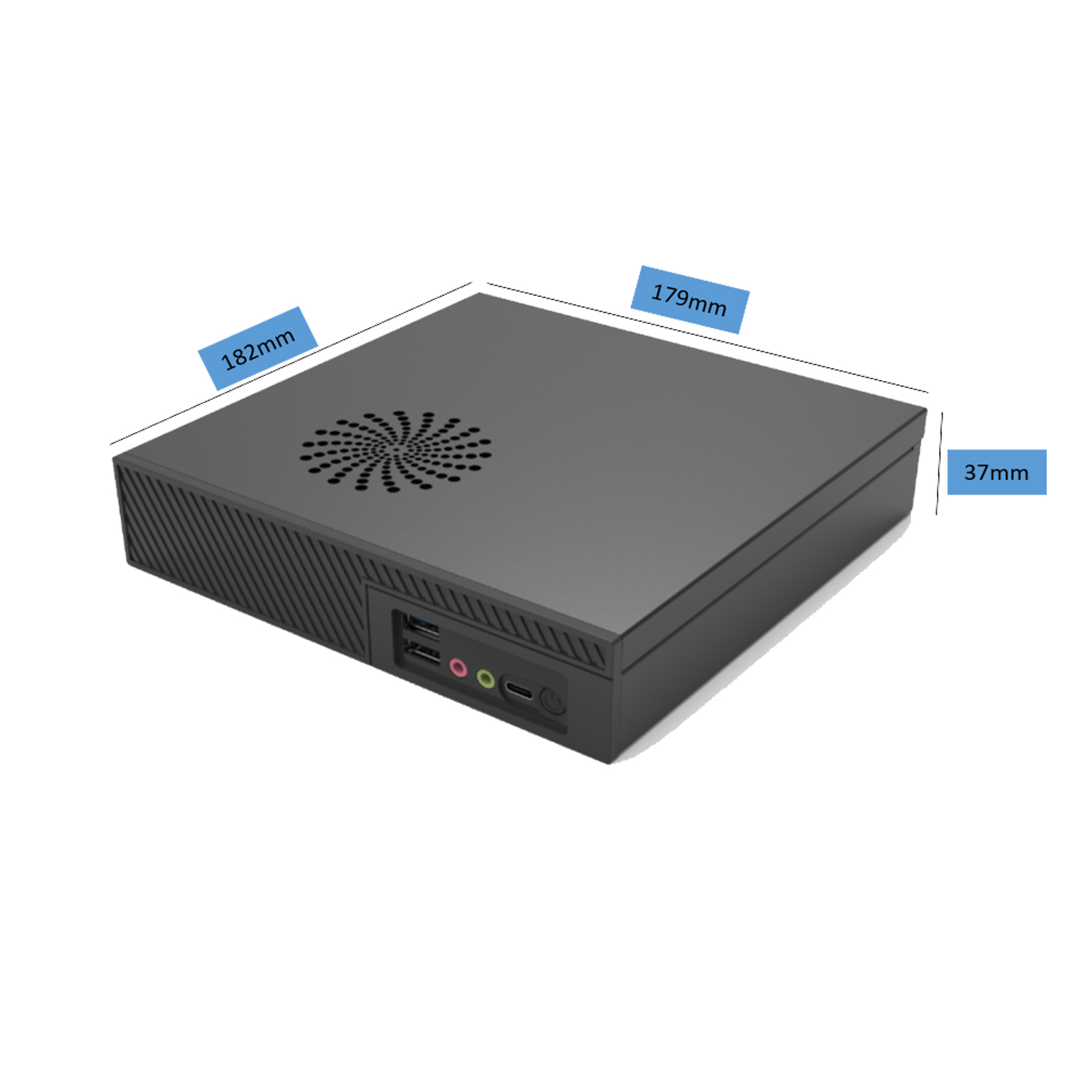 TPM2.0 B560 чипсет Промышленный мини-PC типа C USB3.2 USB Dual HDMI