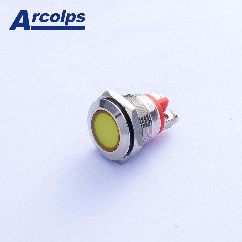 IP68 Motorcycle LED Indicator Lights 6/12/24/36/48/110/220/380V