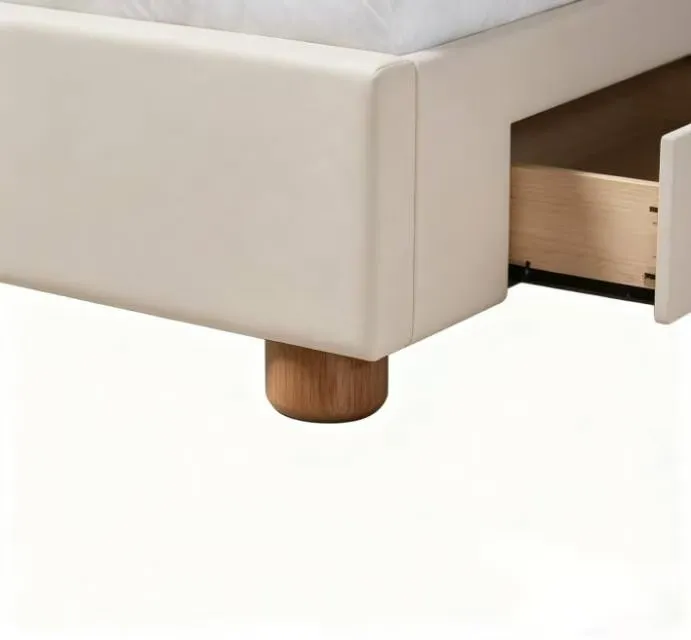 Extra Space Storage Drawers Under Solid Bed Frame