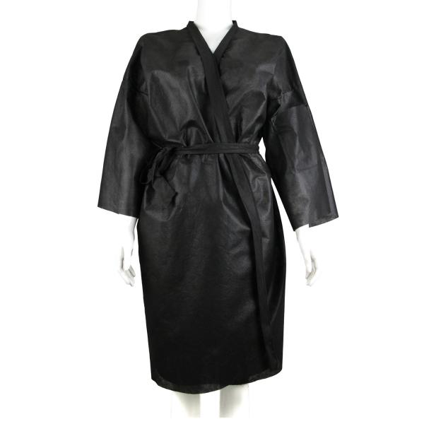 OEM Non Woven Disposable Kimono Gowns For Beauty Salons
