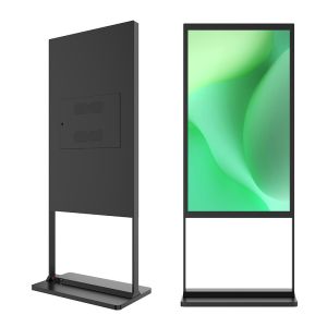 Easy Plug and Play Operation for 43 Inch Floor Standing Touch Screen Kiosk with Multiple Functions