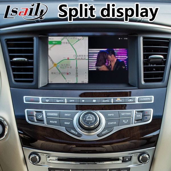 Интерфейс мультимедиа андроида видео- для Infiniti QX60 с беспроводным андроидом автоматическим Carplay