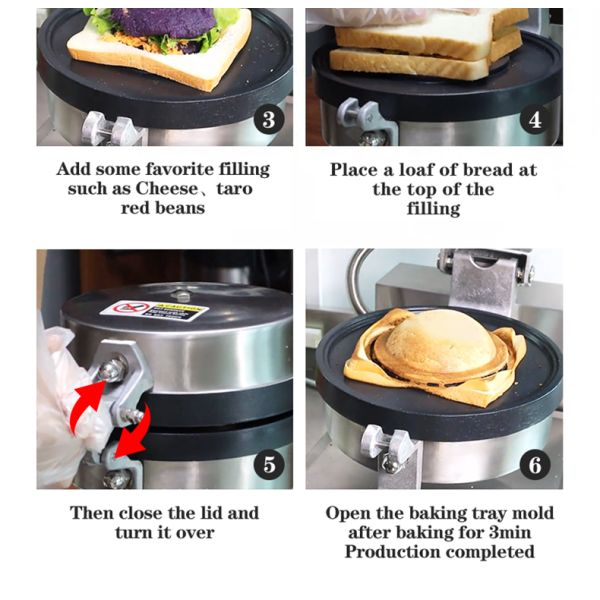 10.5 кг валового веса многофункциональный не липкий пресс Панини для бургеров и вафли