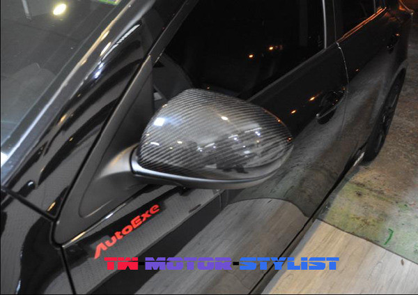 MAZDA 3 крышка зеркала стороны волокна 09~10 углеродов