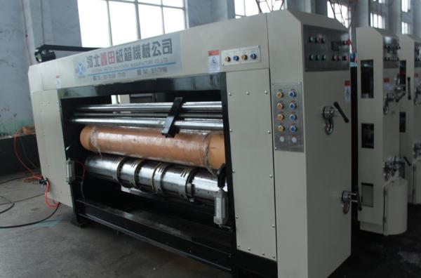 Fully Automatic Corrugated Carton Box Rotary Die Cutting Machine 30kw