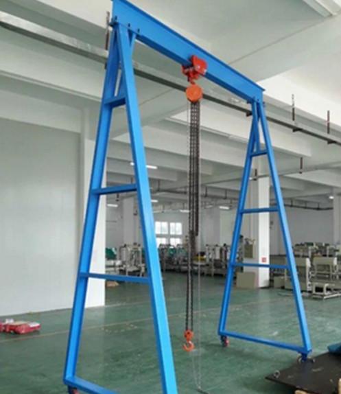 Multifunctional Single Girder 2T Gantry Crane Portable Mobile Small